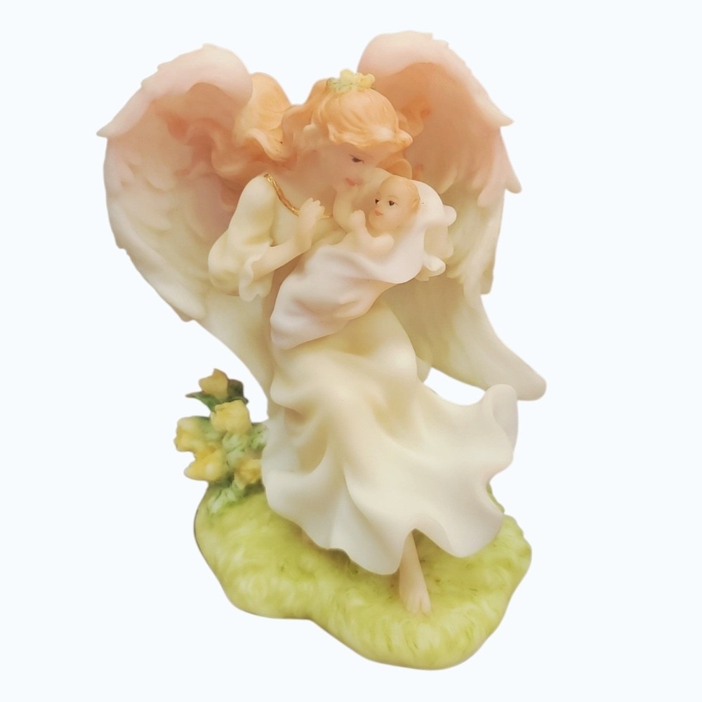 Seraphim Classics November Angel Motherhood Collection Figurine #80781 2003 COA